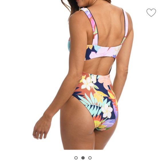 Floral one piece swimsuit by Citrus XS NWT - Picture 4 of 5